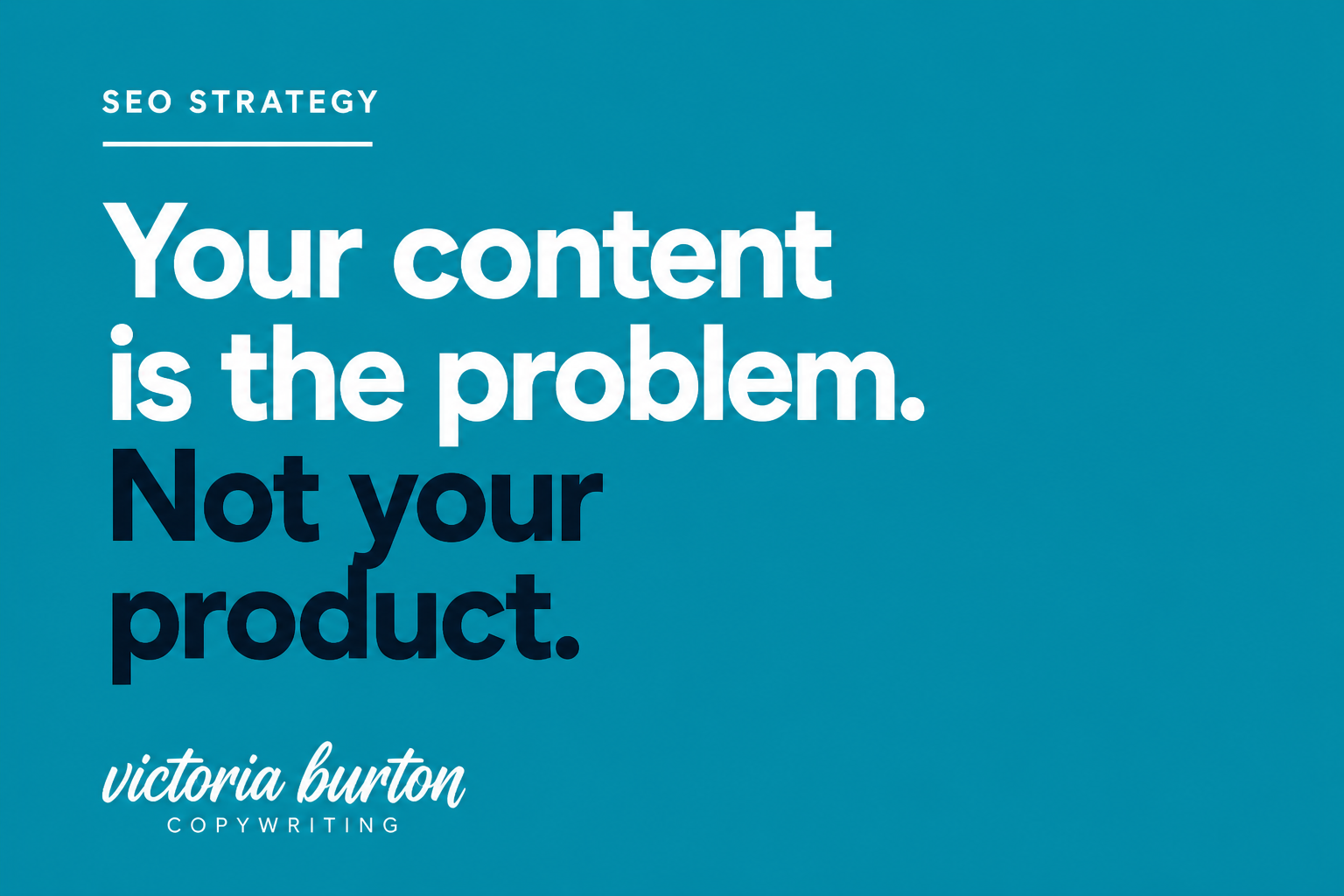 Your content is the problem, not your product – why technical SaaS content and SEO strategy impact website performance and lead generation